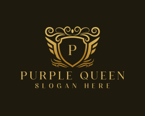 Elegant Luxury Shield logo design