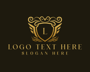 Elegant Luxury Shield Logo