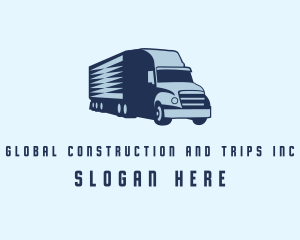 Delivery Truck Forwarding Logo