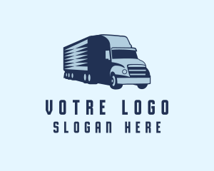 Delivery Truck Forwarding Logo
