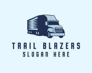 Delivery Truck Forwarding logo design