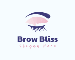 Eyebrow Lash Cosmetics logo design