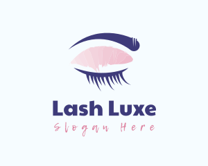 Lash - Eyebrow Lash Cosmetics logo design