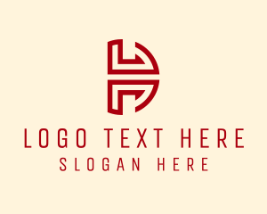 Shape - Financial Investment Letter D logo design