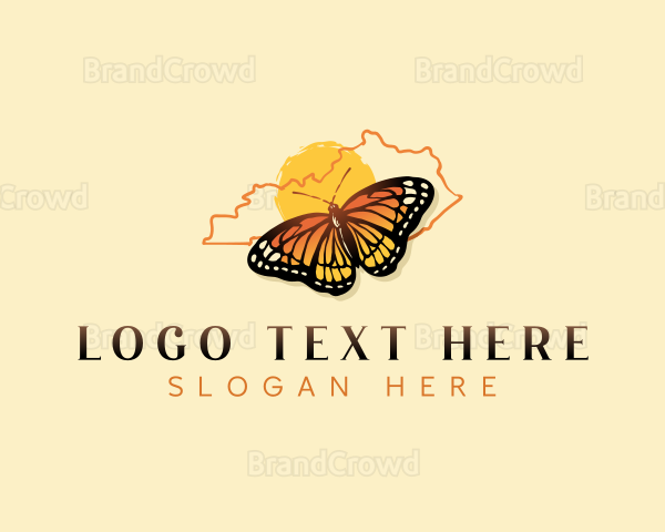 Viceroy Butterfly Kentucky Logo