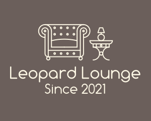 Sofa Furniture Fixture logo design