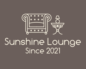 Sofa Furniture Fixture logo design