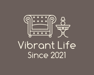 Elegant Living Room Fixture logo design