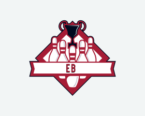Emblem - Championship Bowling Tournament Sports logo design