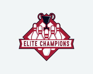 Championship - Championship Bowling Tournament Sports logo design