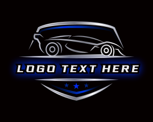 Car - Car Race Detailing logo design