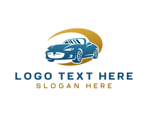 Rental - Car Auto Garage logo design
