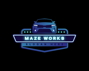 Car Vehicle Detailing logo design