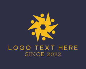 Recruitment - Human Resources People Team logo design