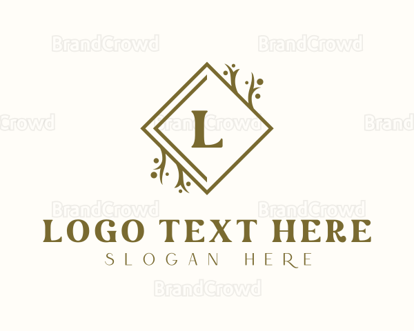 Stylish Luxury Natural Boutique Logo
