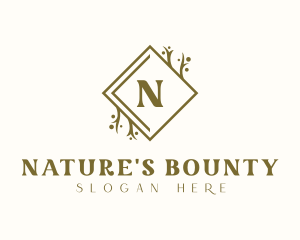 Stylish Luxury Natural Boutique logo design