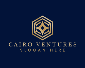 Luxury Star Cube logo design