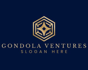 Luxury Star Cube logo design