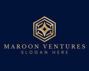 Luxury Star Cube logo design