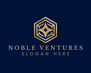 Luxury Star Cube logo design