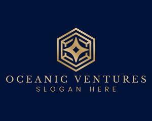 Luxury Star Cube logo design