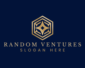 Luxury Star Cube logo design