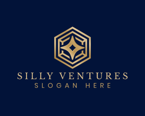 Luxury Star Cube logo design