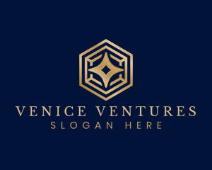 Luxury Star Cube logo design