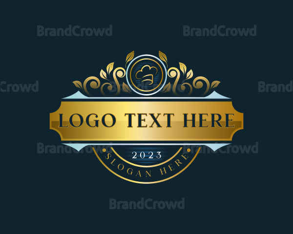 Luxury Buffet Cuisine Logo