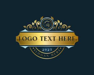 Gold - Luxury Buffet Cuisine logo design