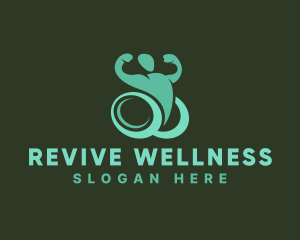 Rehabilitation - Wheelchair Rehabilitation Therapy logo design