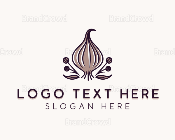 Natural Organic Garlic Logo