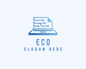 Elearning - Digital Tech Gadget logo design