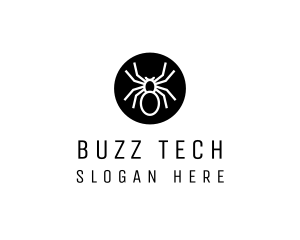 Bug - Spider Circle logo design