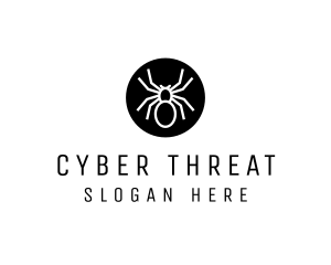 Malware - Spider Circle logo design
