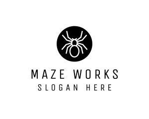 Spider Circle logo design