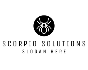 Spider Circle logo design