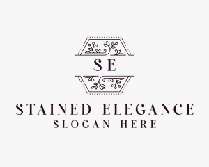 Floral Garden Event logo design