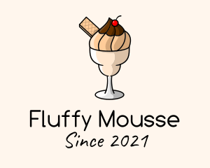 Mousse - Ice Cream Milkshake logo design