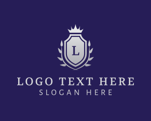 Marketing - Silver Crown Shield Firm logo design