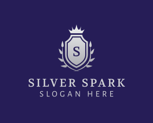 Silver - Silver Crown Shield Firm logo design