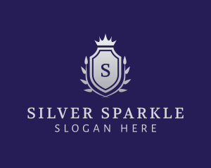 Silver - Silver Crown Shield Firm logo design