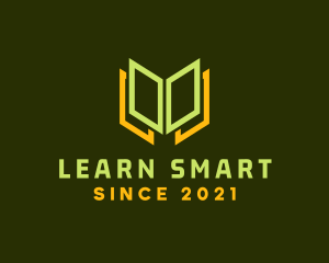 Learning Book Education logo design