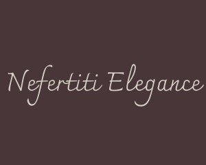 Elegant Ivory Calligraphy logo design