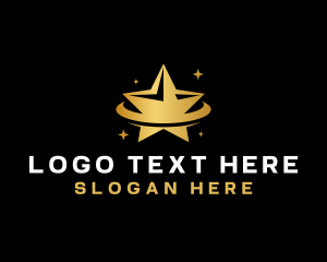 Luxury - Star Media Orbit logo design