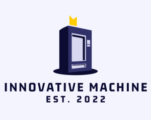 Book Vending Machine logo design