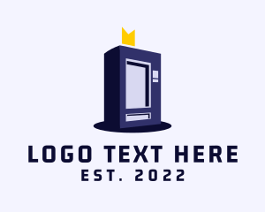 Automated - Book Vending Machine logo design