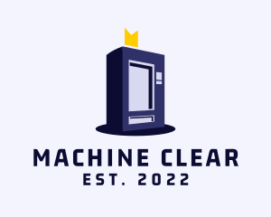 Book Vending Machine logo design