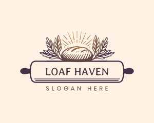 Bread Loaf Bakery logo design