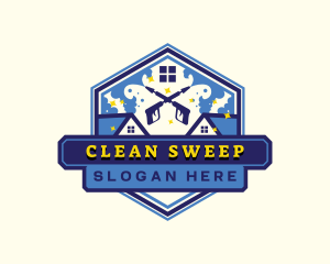Housekeeping - Housekeeping Pressure Wash logo design